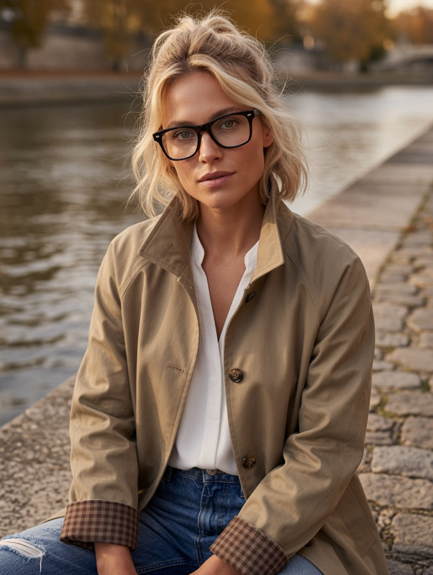 Sloane Mantel - Beige