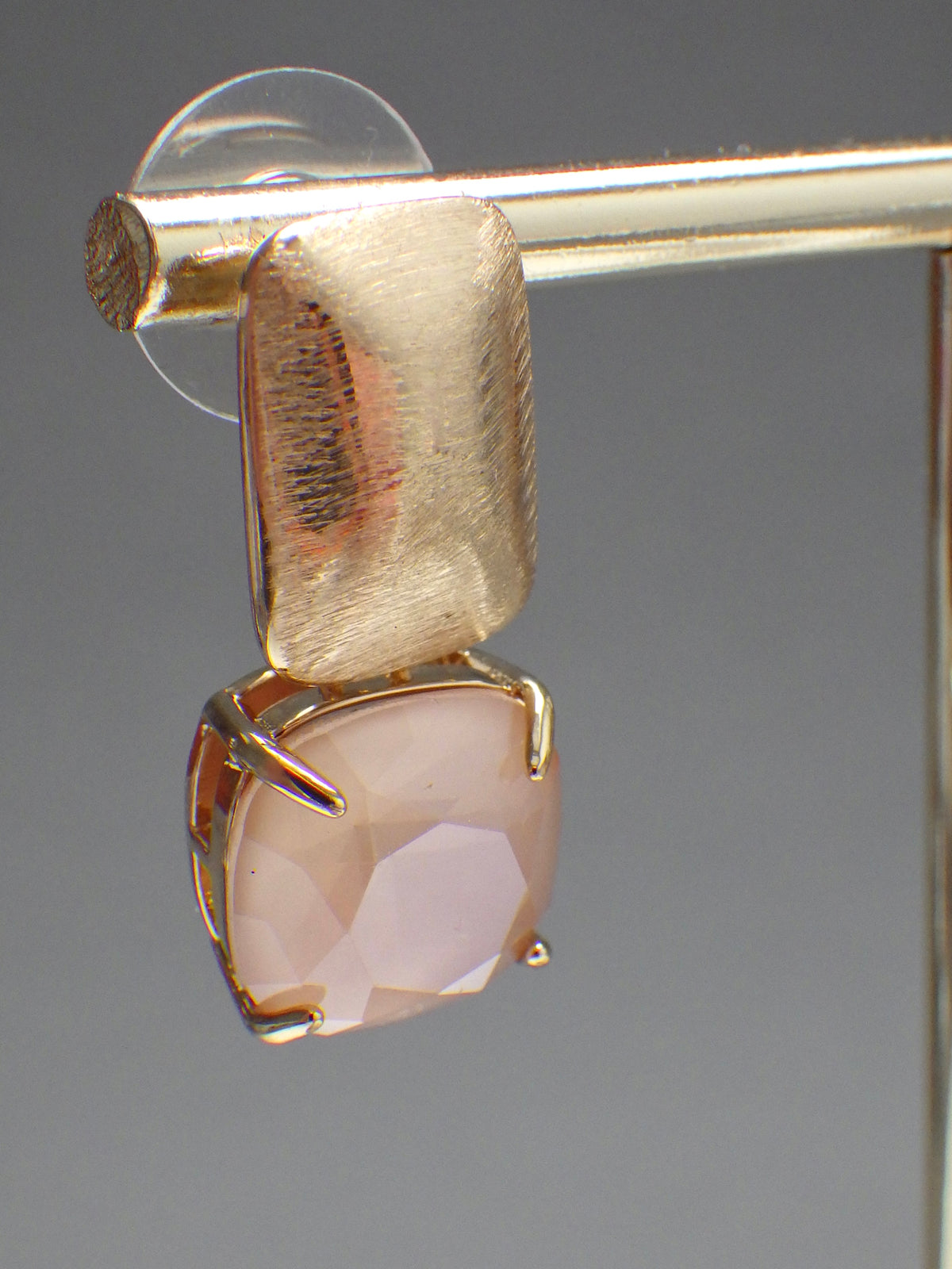 SALE ⭐️ Klassik 2 - Ohrringe - Stecker Mattes Rosabeige