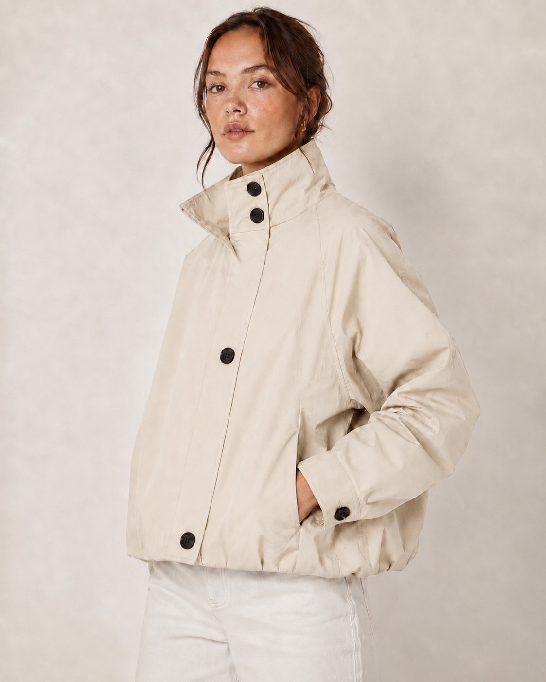 Trenchbomber - Helles Beige