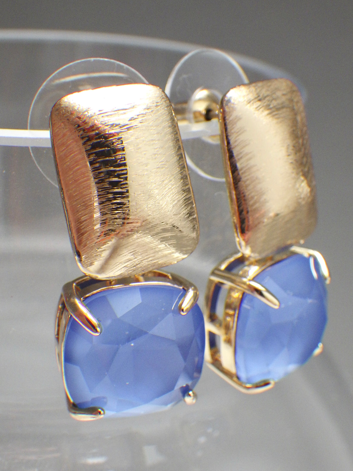 SALE ⭐️ Klassik 2 - Ohrringe - Stecker Jeansblau