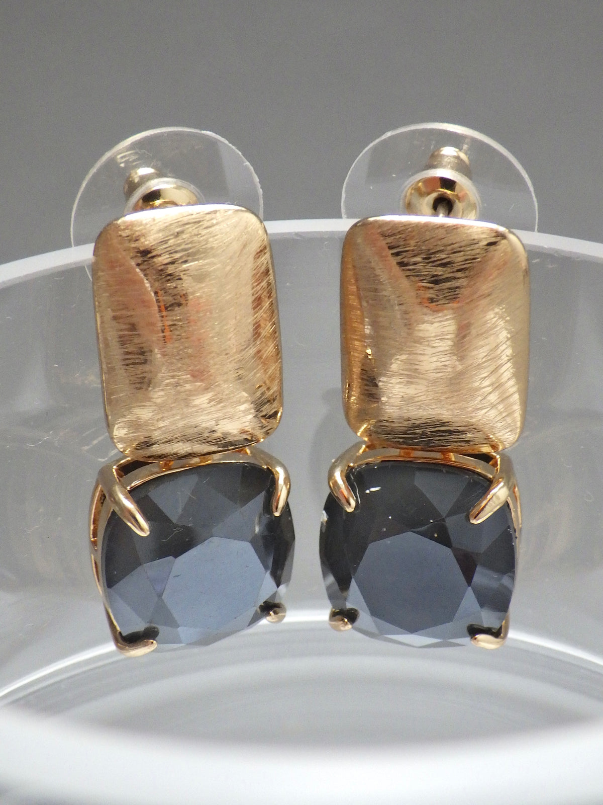 SALE ⭐️ Ohrringe - Stecker - Blauschwarz