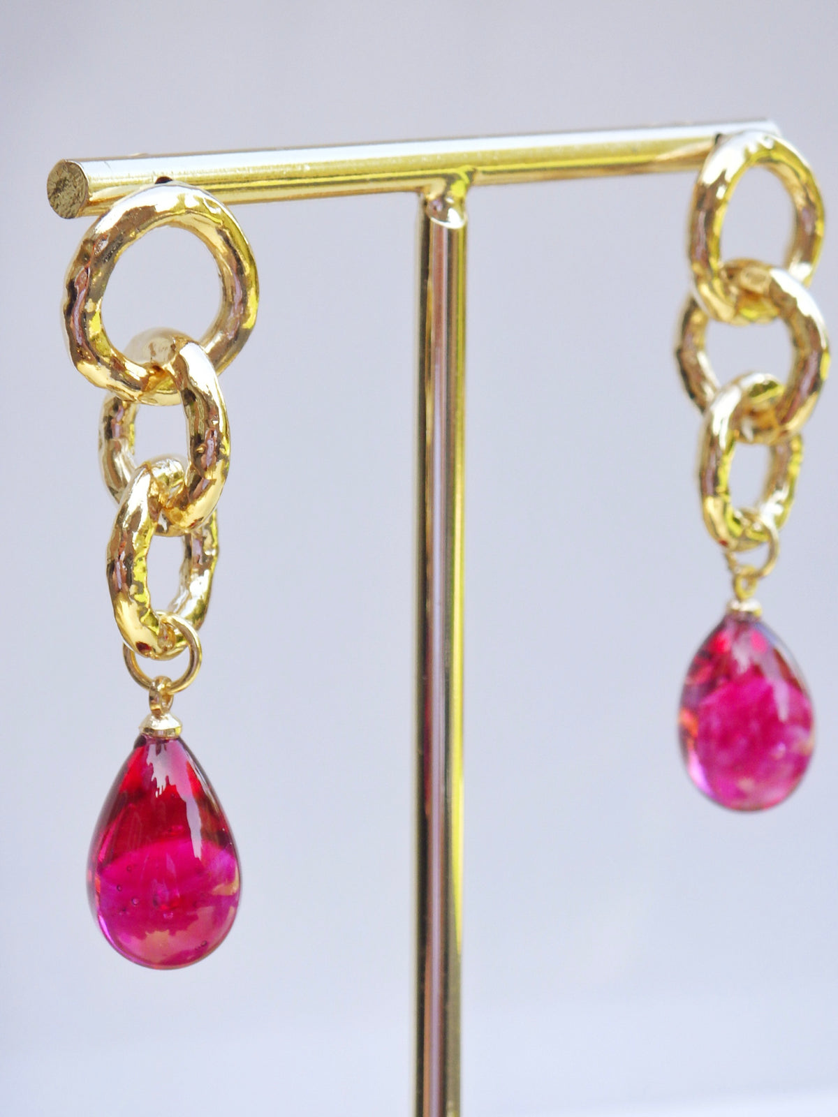 SALE ⭐️ Ohrringe - Hänger Muranoglas - Pink Hänger
